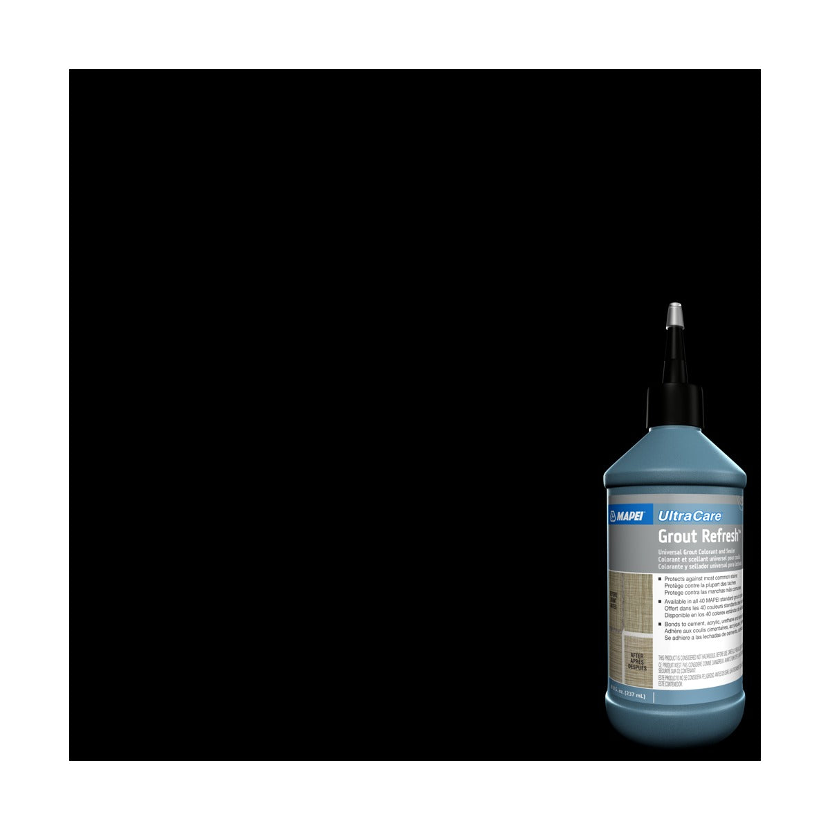 Mapei - UltraCare Grout Refresh Universal Grout Colorant & Sealer #5118 Jet Black 237 mL
