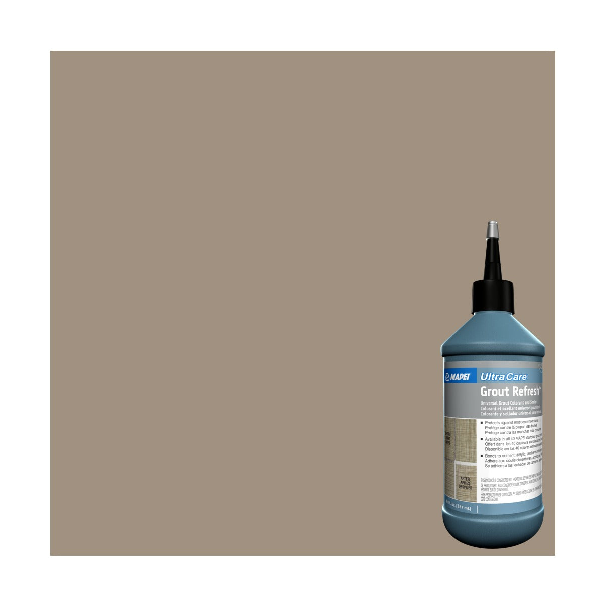 Mapei - UltraCare Grout Refresh Universal Grout Colorant & Sealer #5105 Driftwood 237 mL