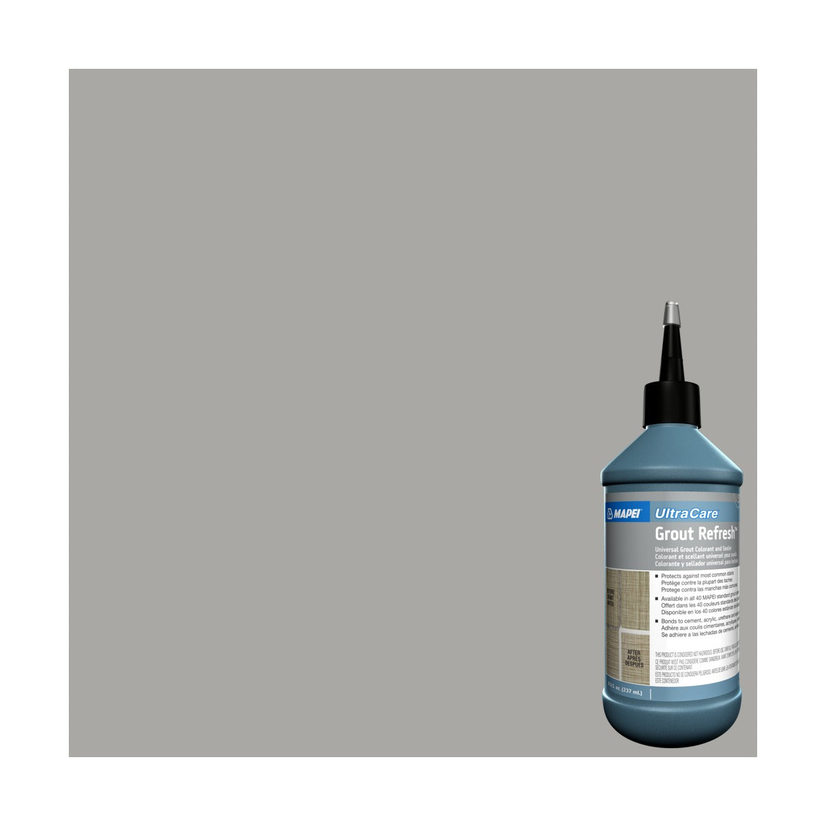 Mapei - UltraCare Grout Refresh Universal Grout Colorant & Sealer #5027 Silver 237 mL