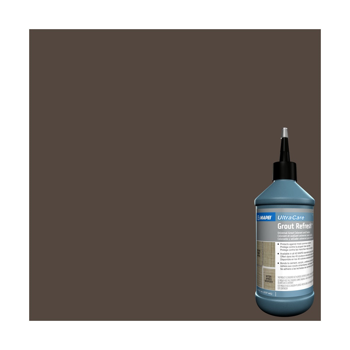 Mapei - UltraCare Grout Refresh Universal Grout Colorant & Sealer #5007 Chocolate 237 mL