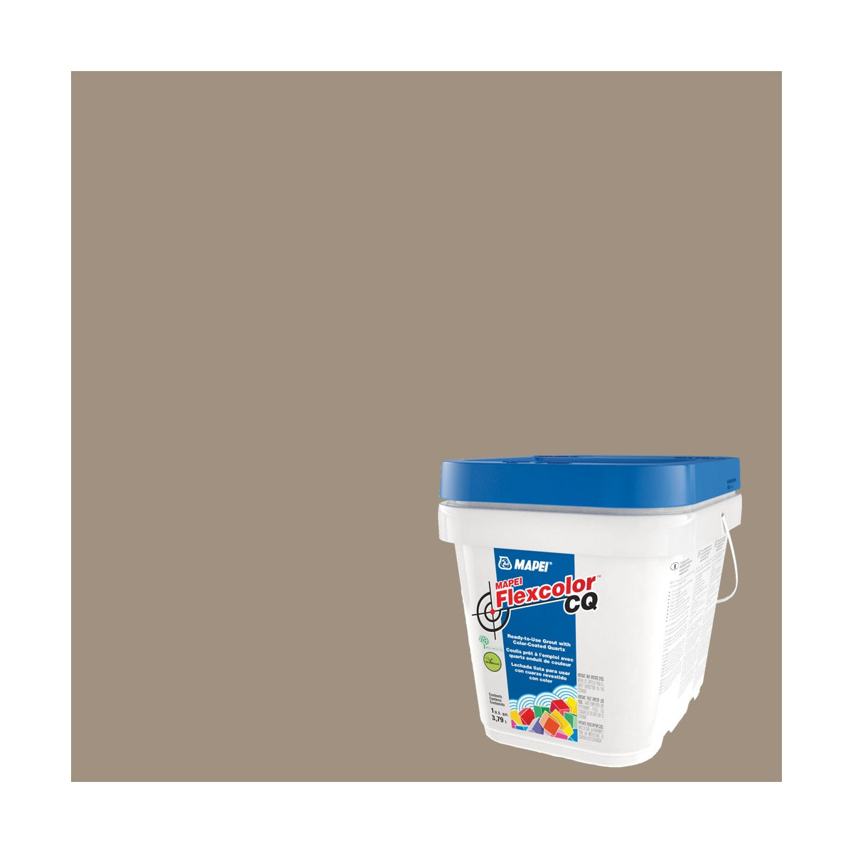 Mapei - Flexcolor CQ Ready-to-Use Grout with Color-Coated Quartz #5105 Driftwood 3.79 L