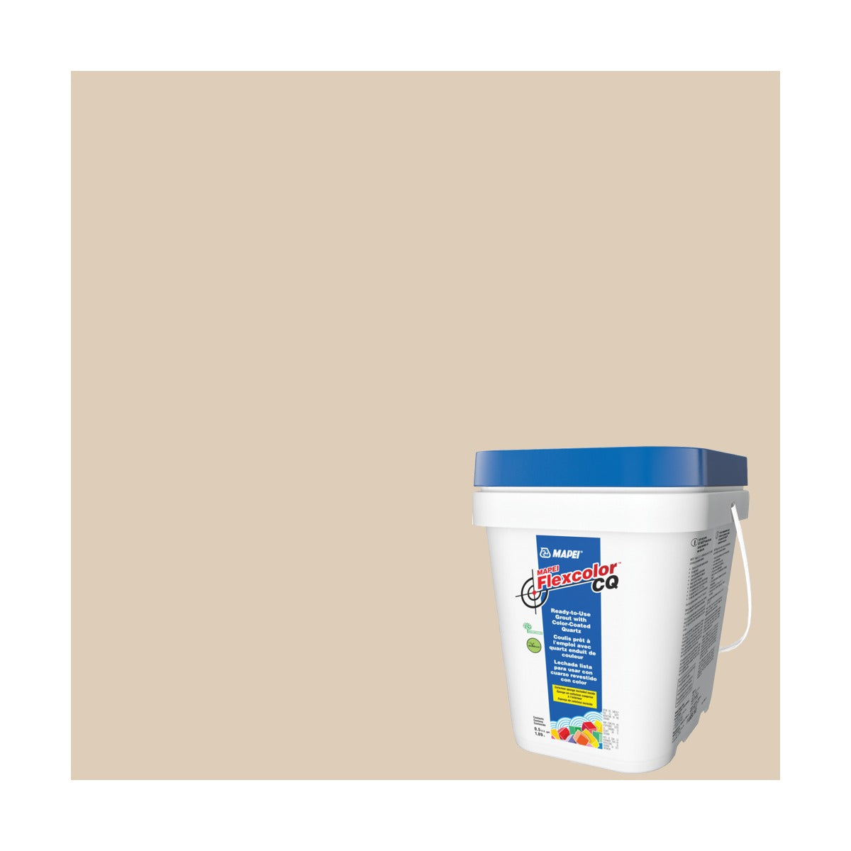 Mapei - Flexcolor CQ Ready-to-Use Grout with Color-Coated Quartz #5049 Light Almond 1.89 L