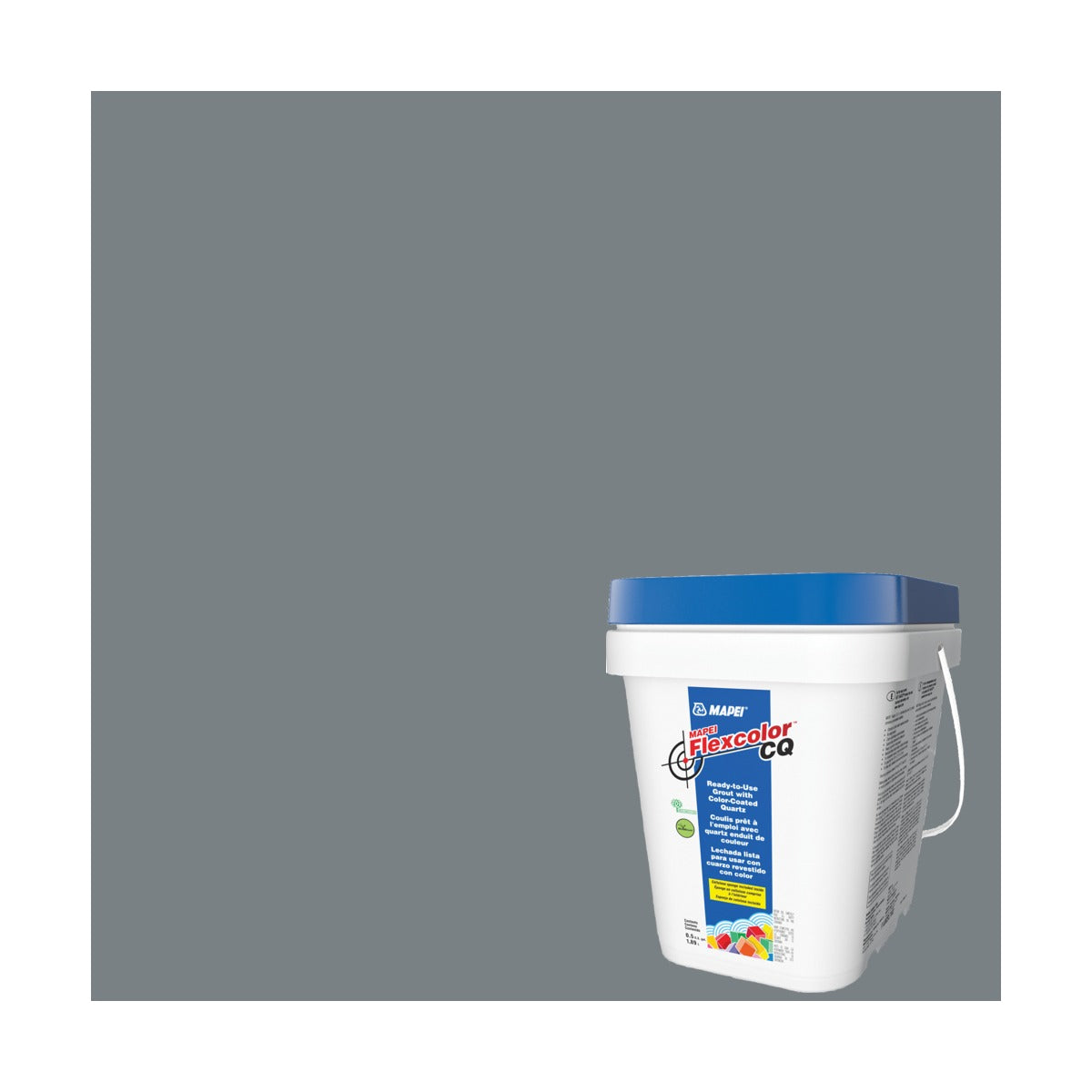 Mapei - Flexcolor CQ Ready-to-Use Grout with Color-Coated Quartz #5019 Pearl Gray 1.89 L