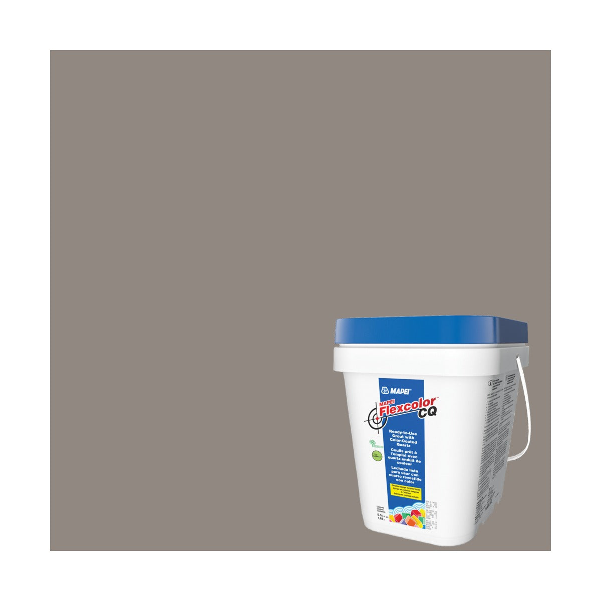 Mapei - Flexcolor CQ Ready-to-Use Grout with Color-Coated Quartz #5002 Pewter 1.89 L