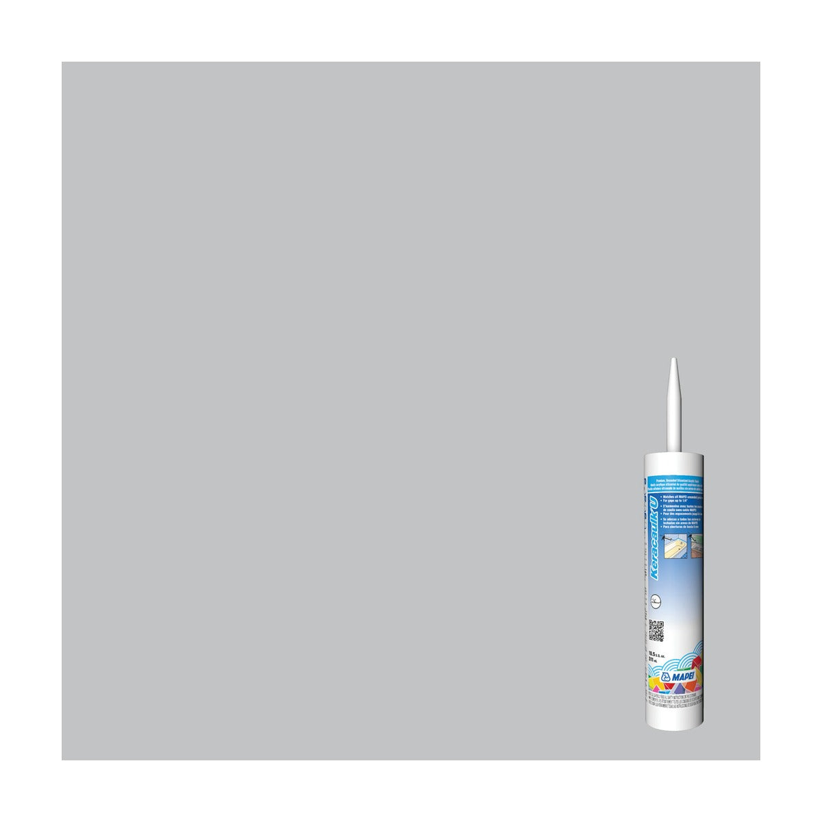 Mapei - Keracaulk U Unsanded Siliconized Acrylic Caulk #5101 Rain 311 mL