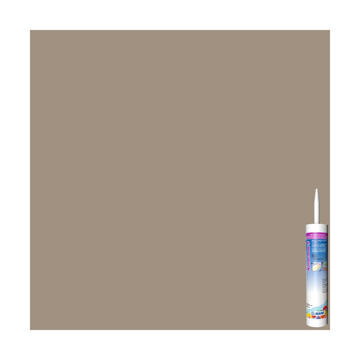 Mapei - Keracaulk S Sanded Siliconized Acrylic Caulk #5105 Driftwood 311 mL