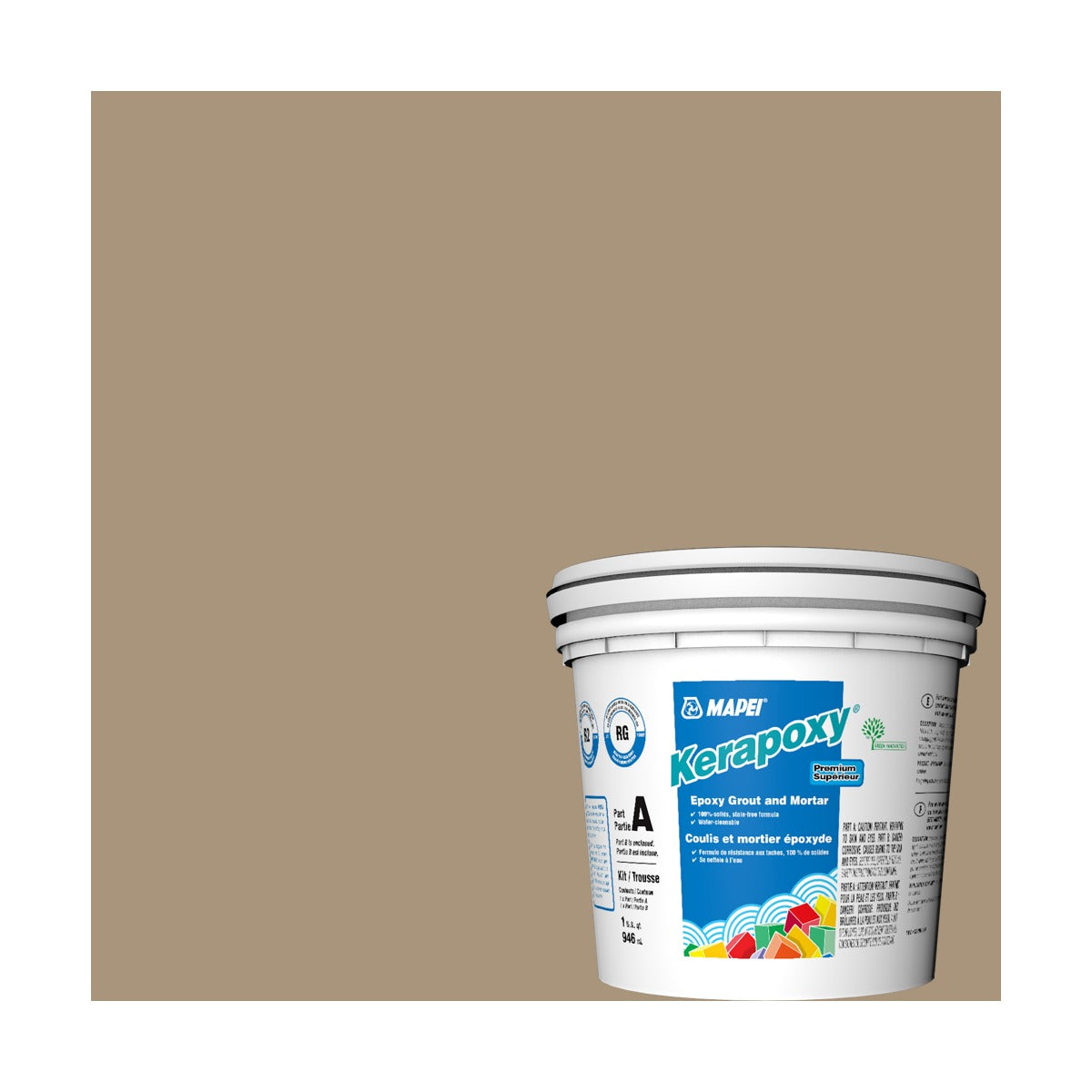 Mapei - Kerapoxy Kit Premium Epoxy Grout #5005 Chamois 946 mL