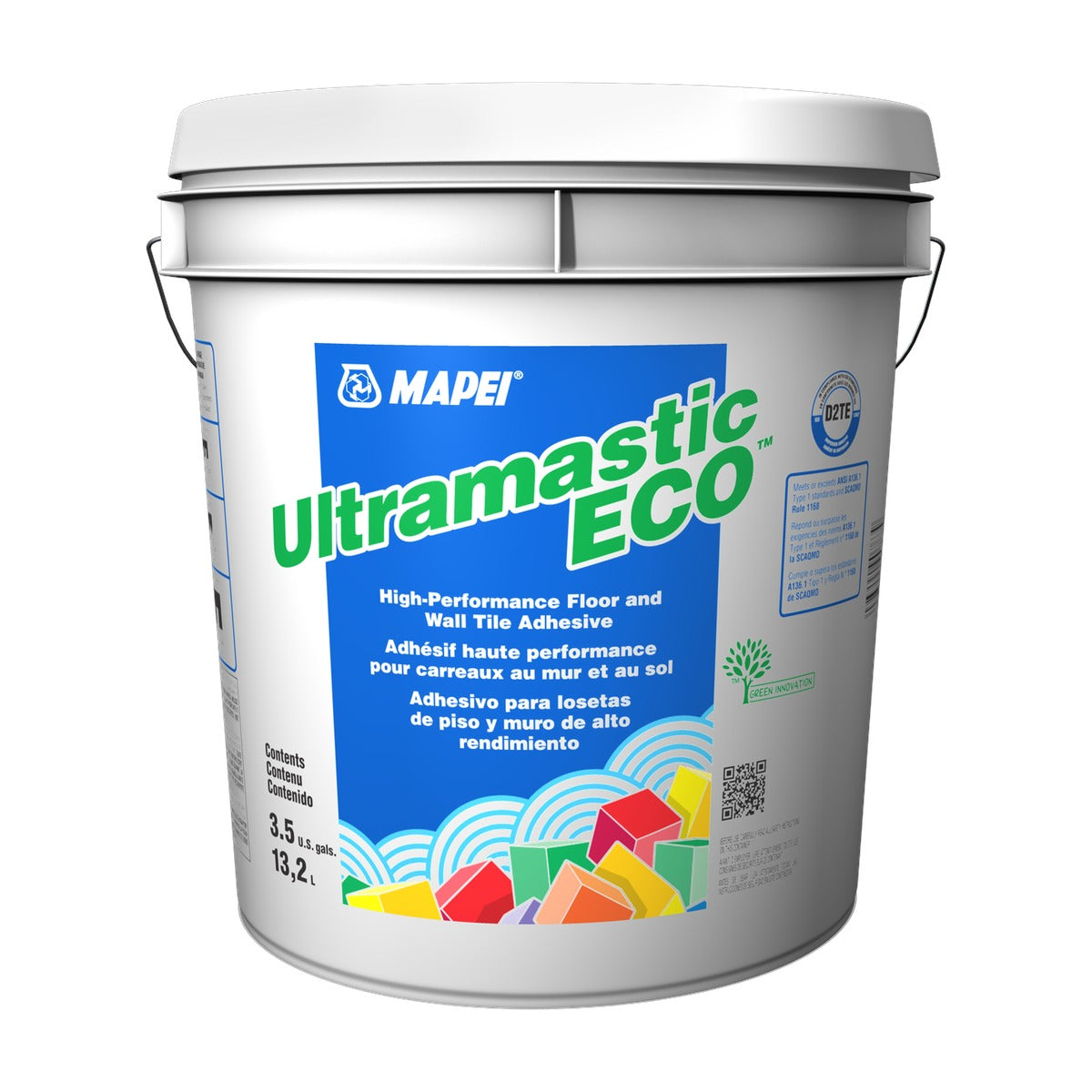 Mapei - Ultramastic ECO High-Performance Floor & Wall Tile Adhesive - 13.2 L