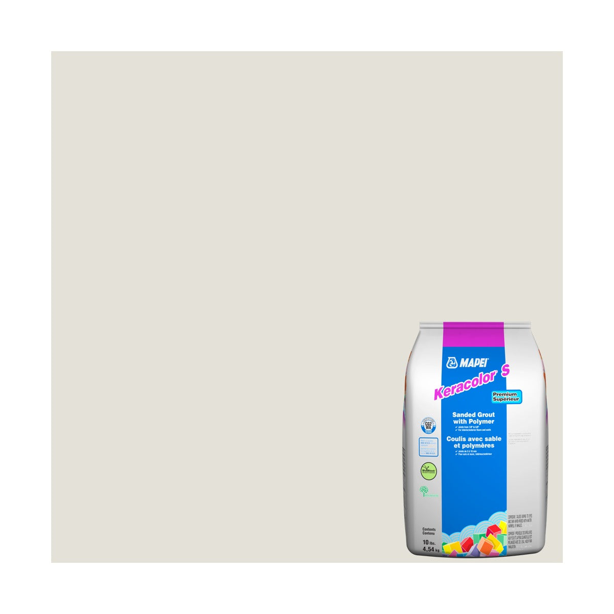 Mapei - Keracolor S Sanded Grout with Polymer #5220 Eggshell 10 lb