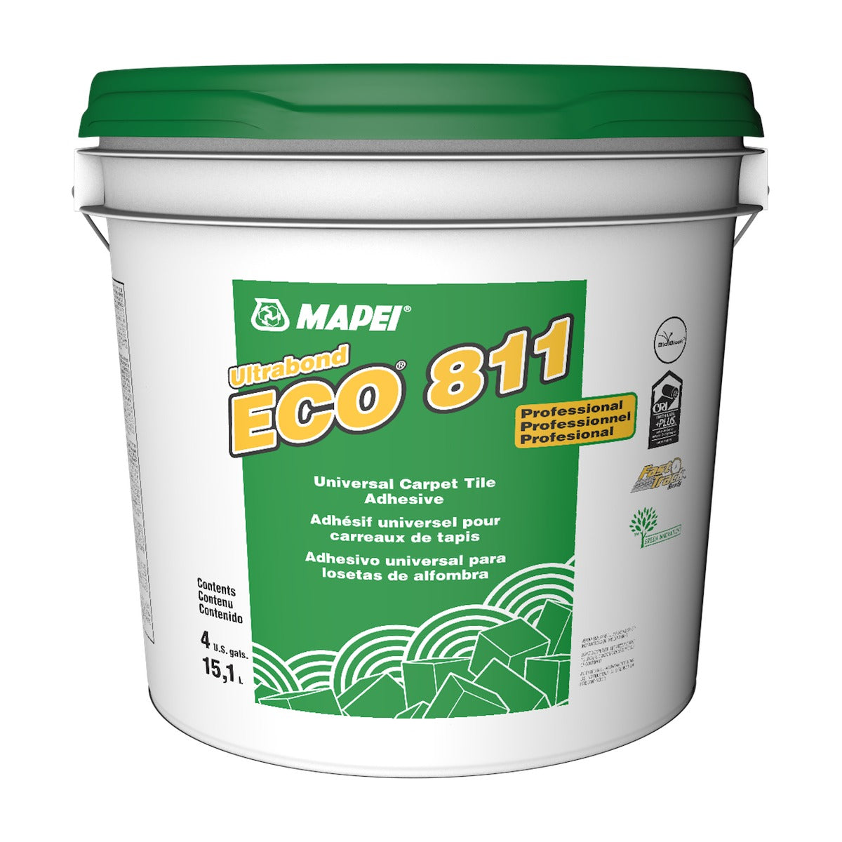 Mapei - Ultrabond ECO 811 Universal Carpet Tile Adhesive - 15.1 L