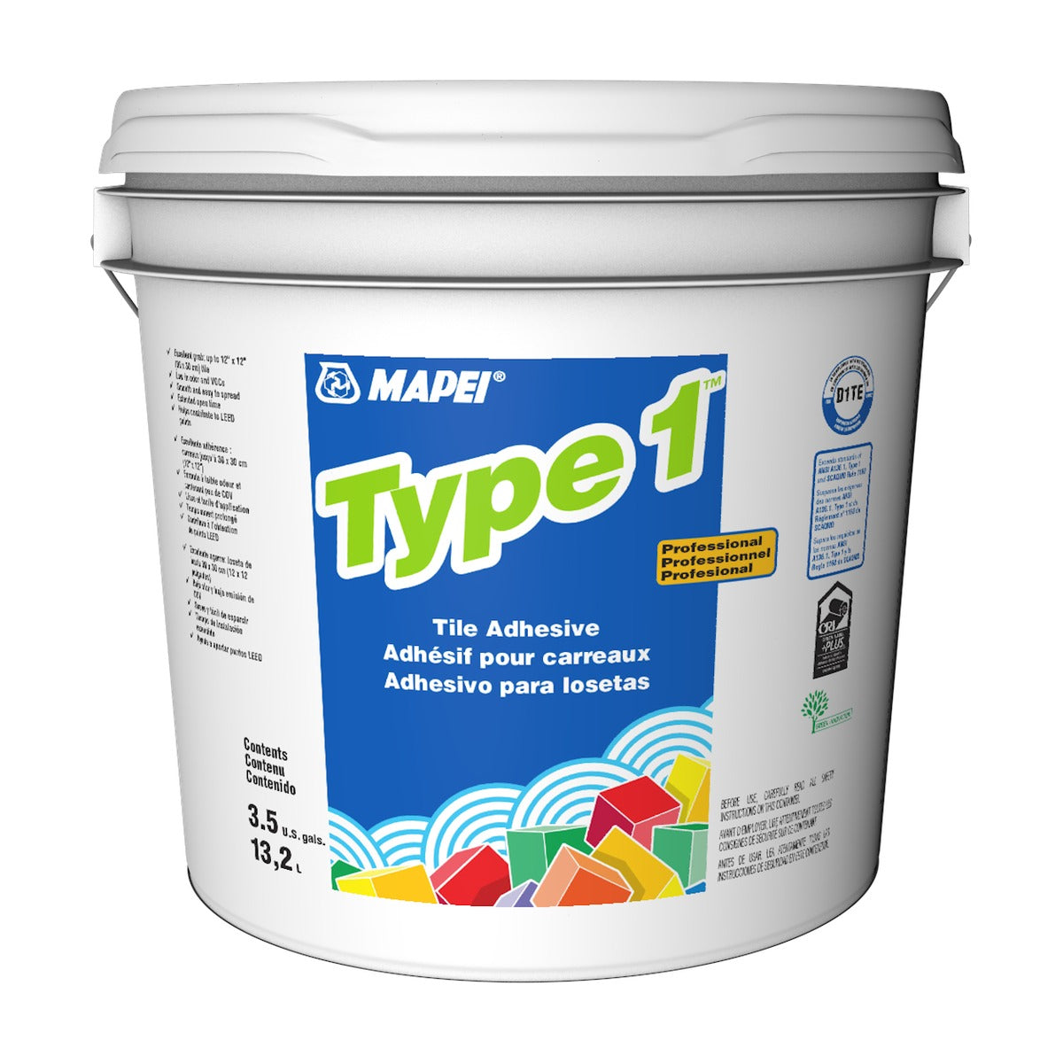 Mapei - Type 1 Premium Tile Adhesive 13.2 L