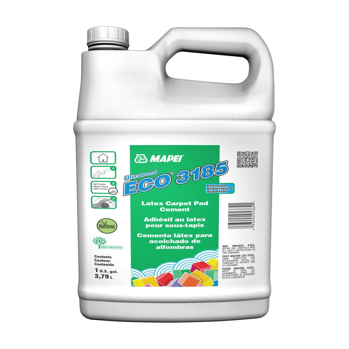 Mapei - Ultrabond ECO 3185 Premium Latex Carpet Pad Cement - 3.79 L