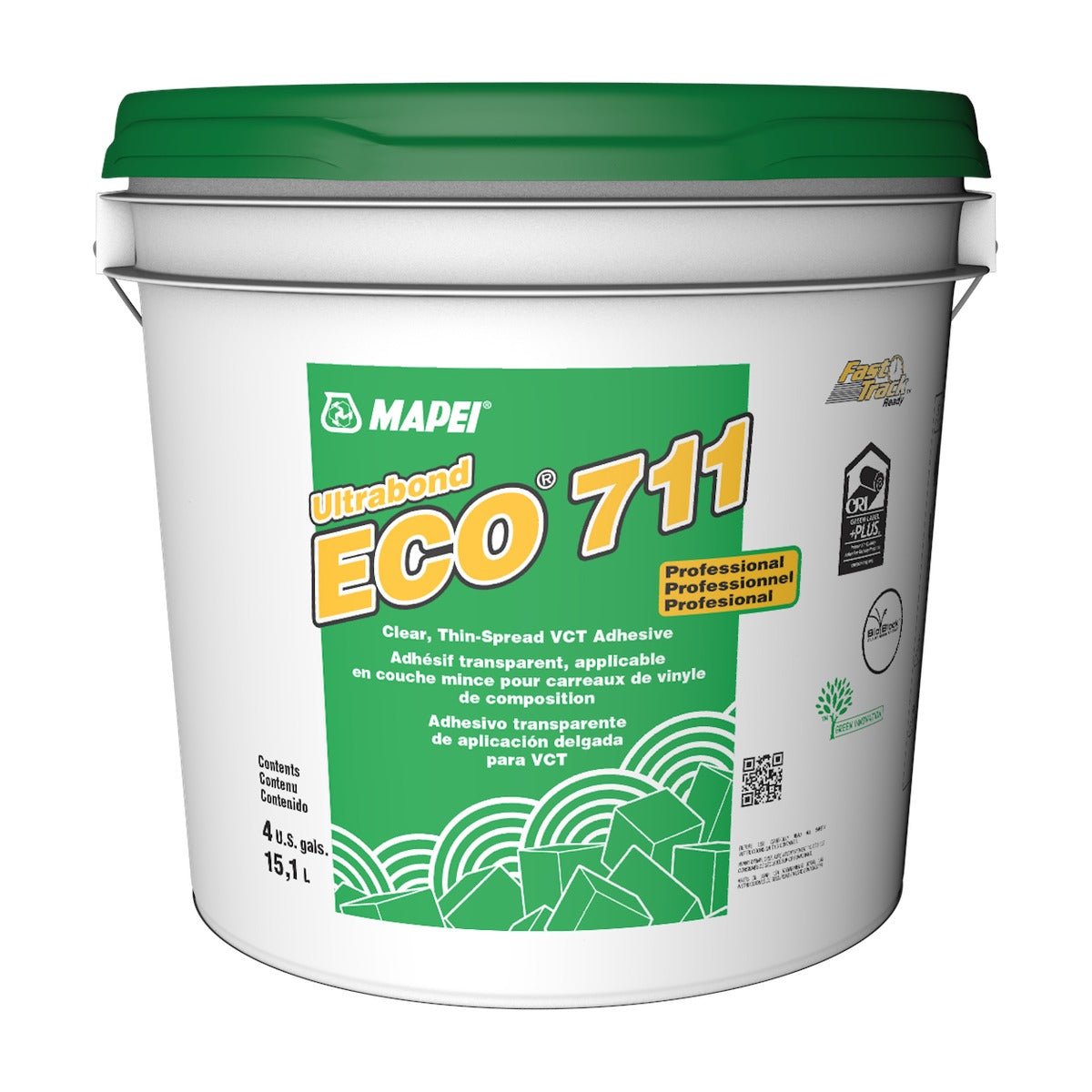 Mapei - Ultrabond ECO 711 Premium Clear Thin-Spread VCT Adhesive 15.1 L