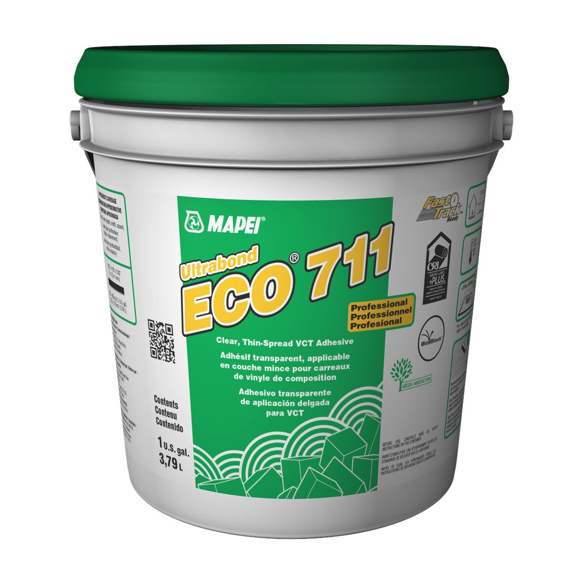 Mapei - Ultrabond ECO 711 Premium Clear Thin-Spread VCT Adhesive 3.79 L