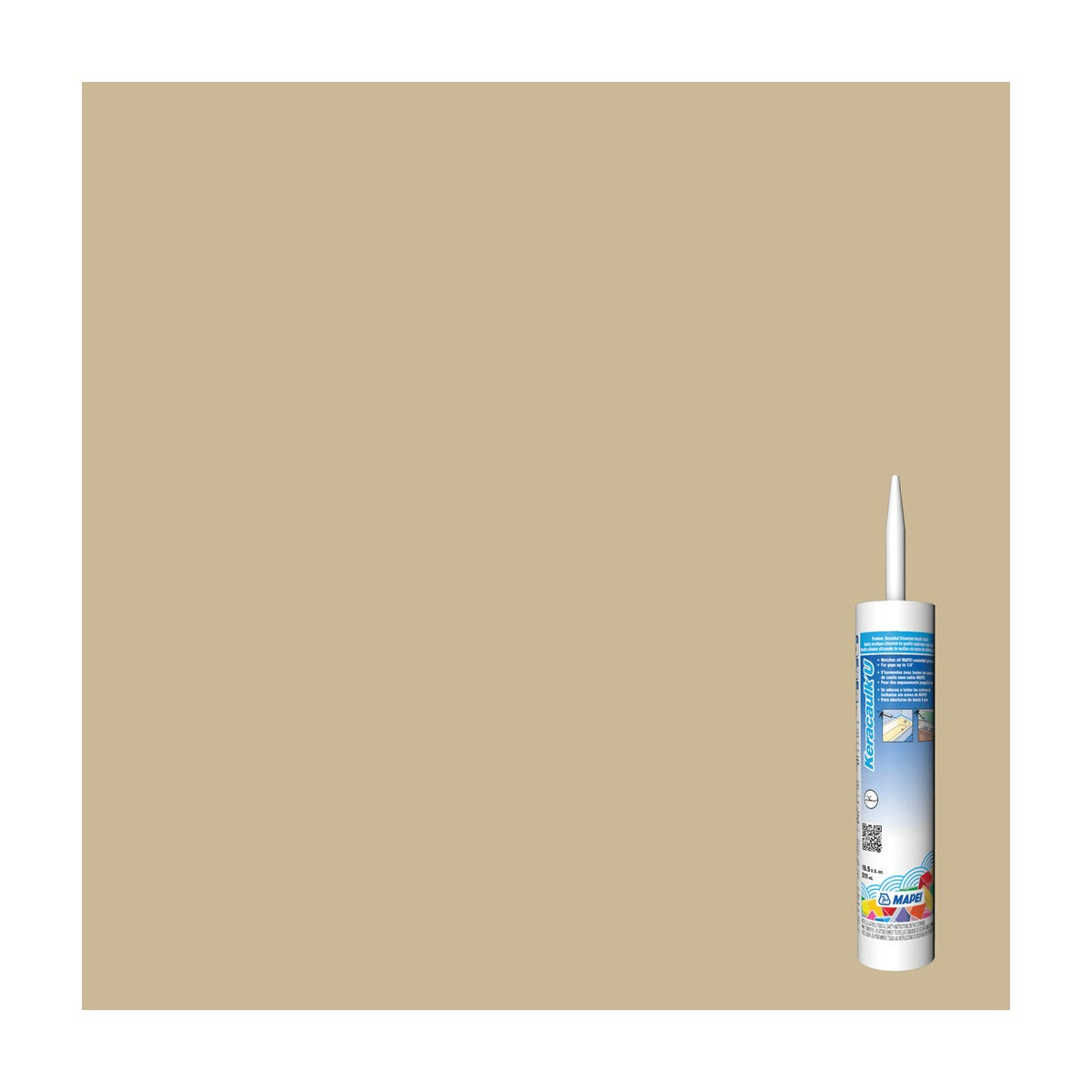 Mapei - Keracaulk U Unsanded Siliconized Acrylic Caulk #5006 Harvest 311 mL