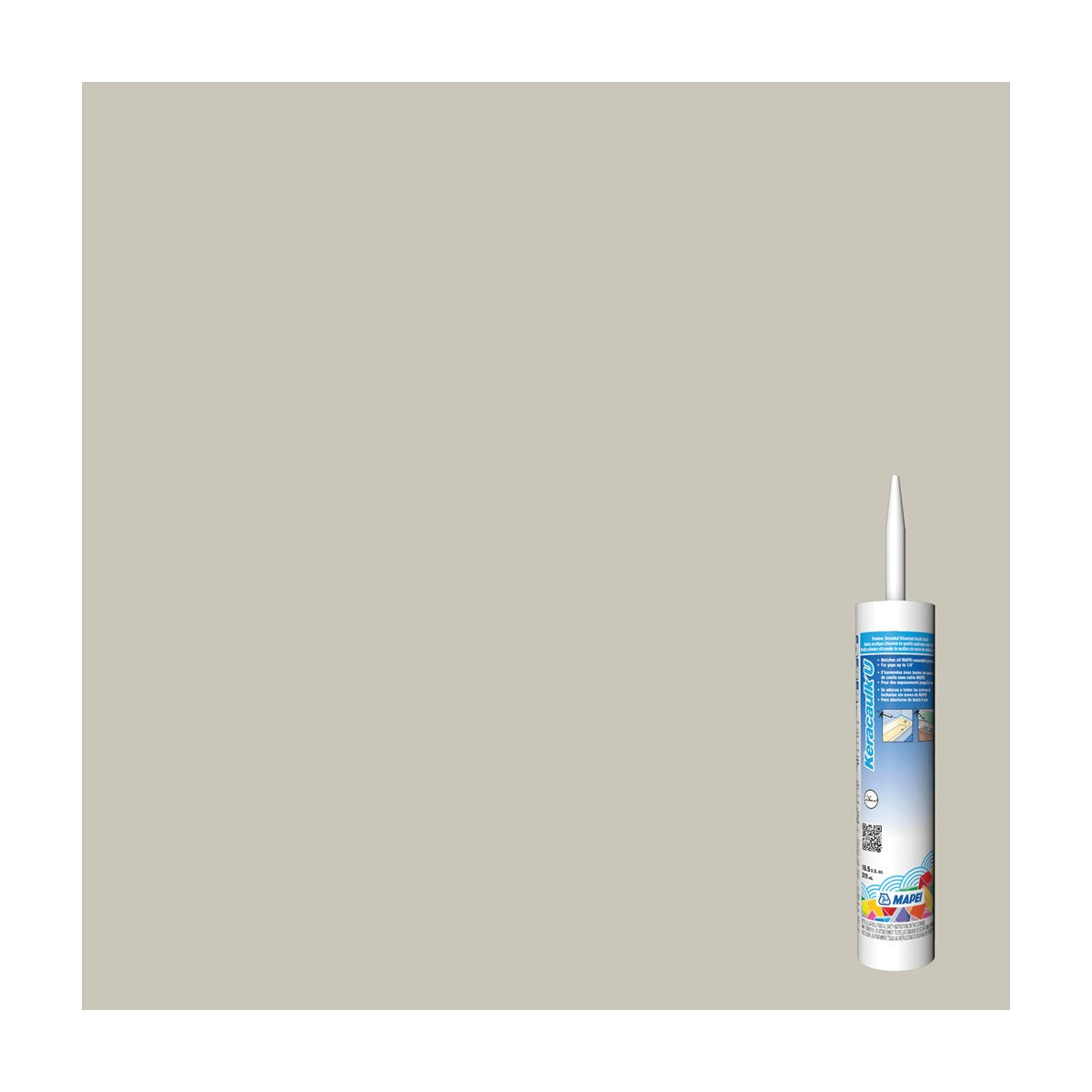 Mapei - Keracaulk U Unsanded Siliconized Acrylic Caulk #5001 Alabaster 311 mL
