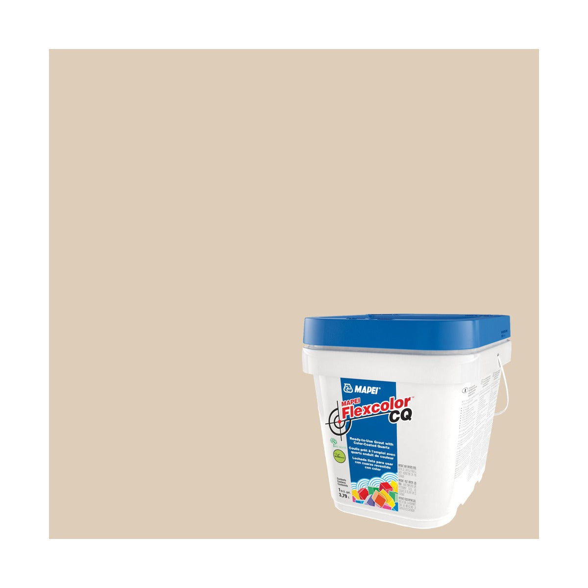 Mapei - Flexcolor CQ Ready-to-Use Grout with Color-Coated Quartz #5049 Light Almond 3.79 L