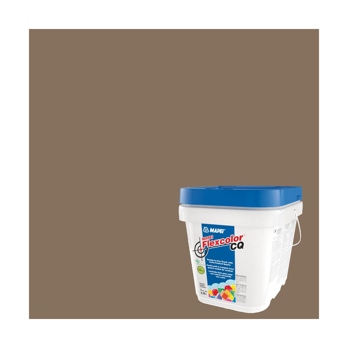 Mapei - Flexcolor CQ Ready-to-Use Grout with Color-Coated Quartz #5042 Mocha 3.79 L