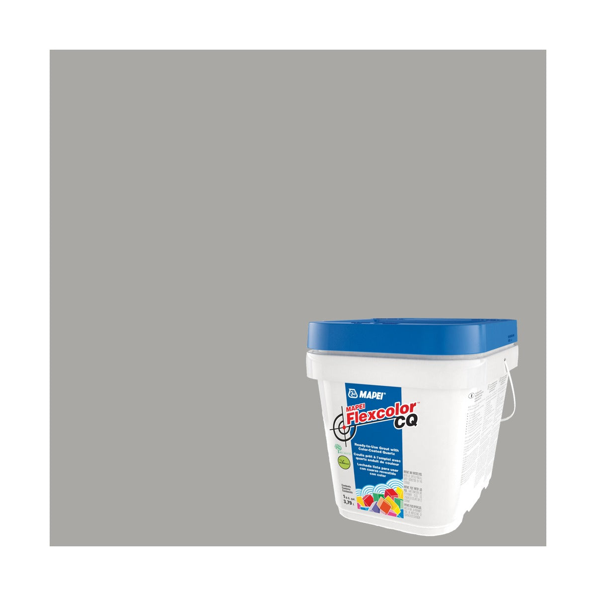Mapei - Flexcolor CQ Ready-to-Use Grout with Color-Coated Quartz #5027 Silver 3.79 L