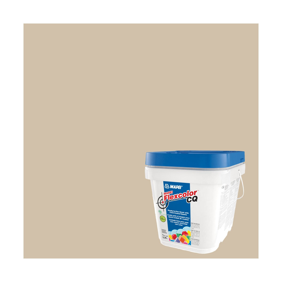 Mapei - Flexcolor CQ Ready-to-Use Grout with Color-Coated Quartz #5015 Bone 3.79 L