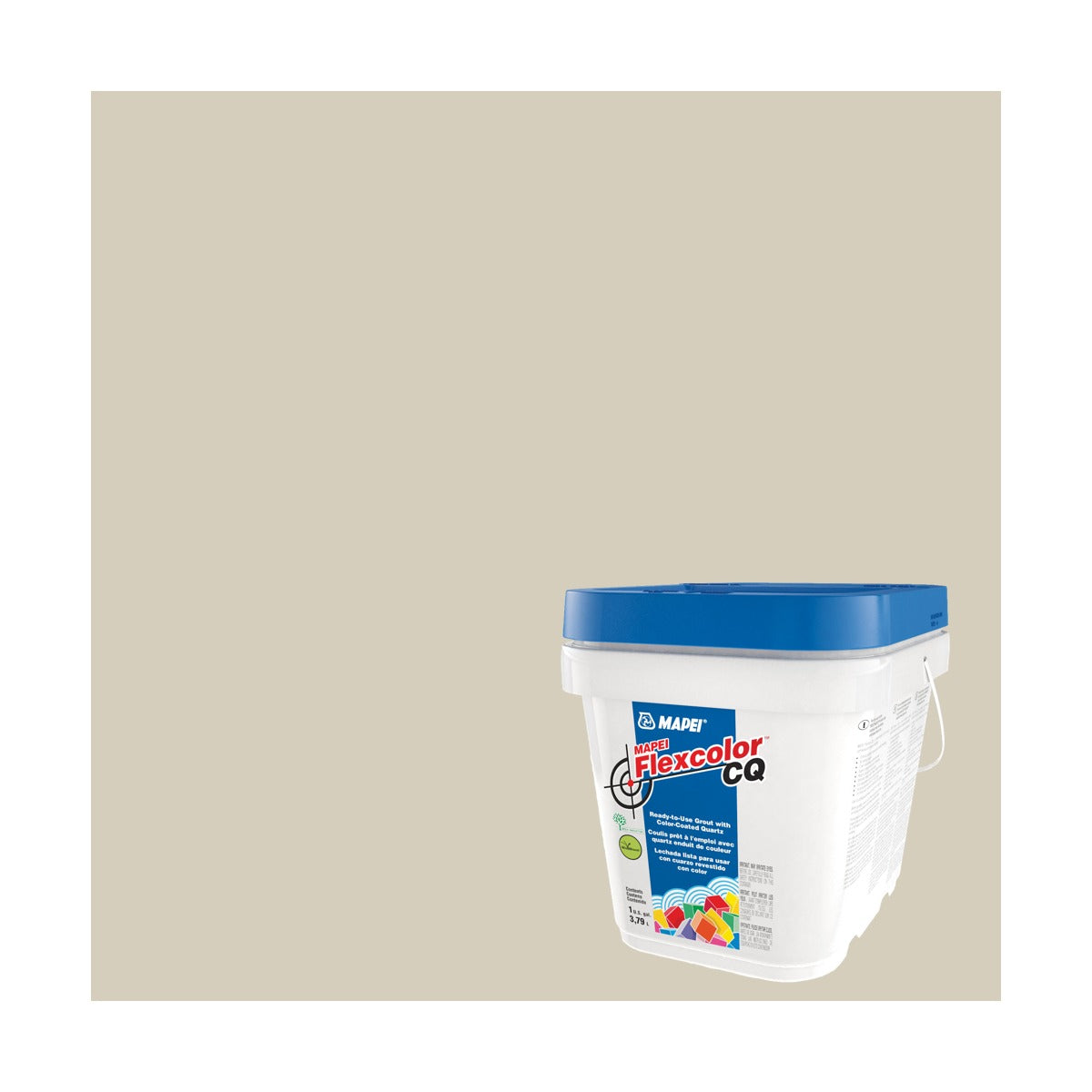 Mapei - Flexcolor CQ Ready-to-Use Grout with Color-Coated Quartz #5014 Biscuit 3.79 L