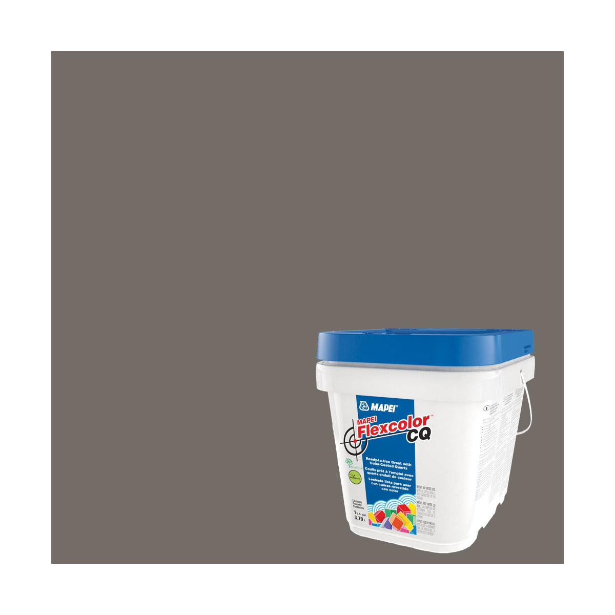 Mapei - Flexcolor CQ Ready-to-Use Grout with Color-Coated Quartz #5009 Gray 3.79 L
