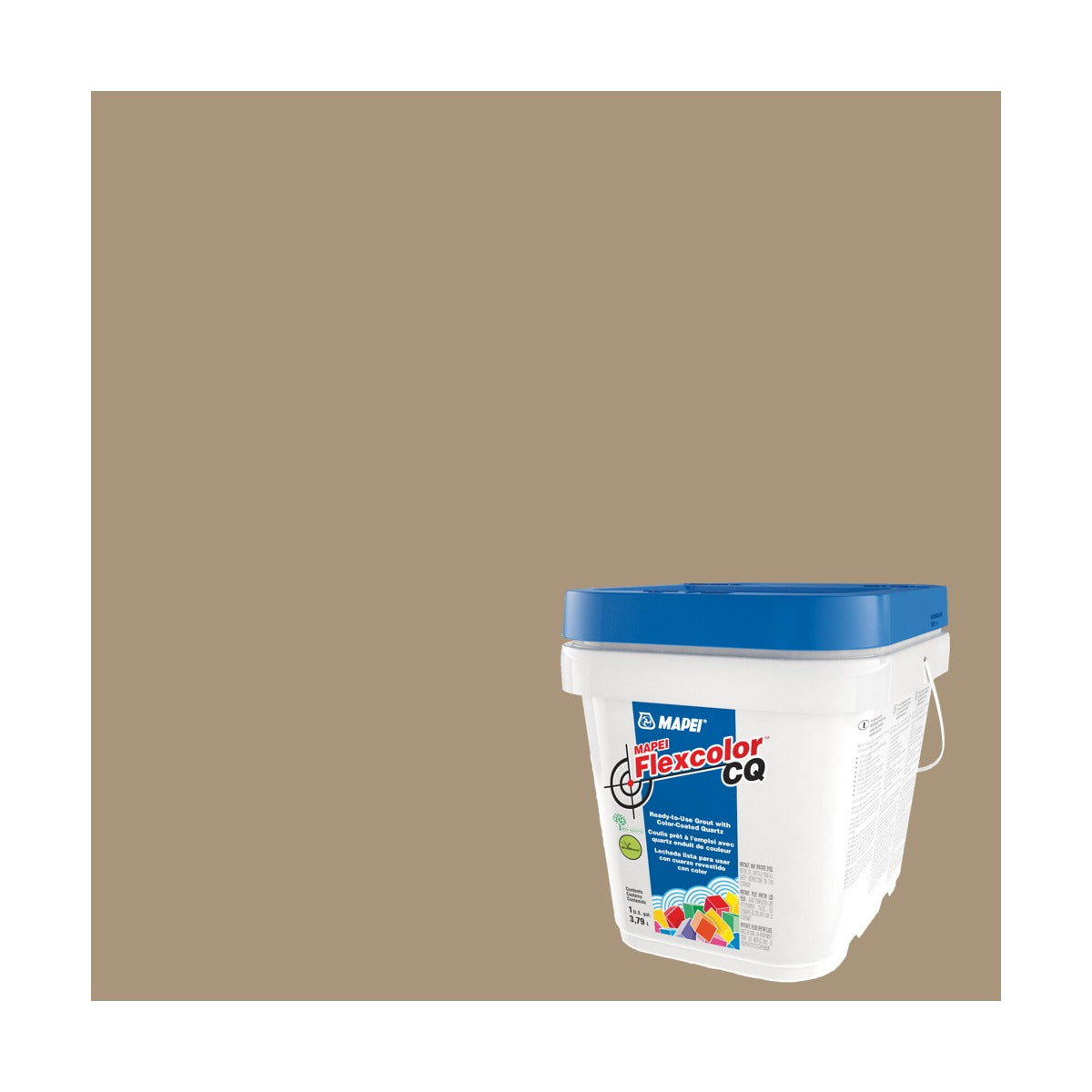 Mapei - Flexcolor CQ Ready-to-Use Grout with Color-Coated Quartz #5005 Chamois 3.79 L