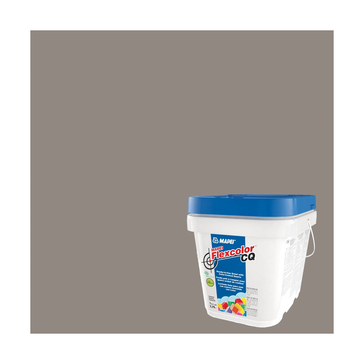 Mapei - Flexcolor CQ Ready-to-Use Grout with Color-Coated Quartz #5002 Pewter 3.79 L