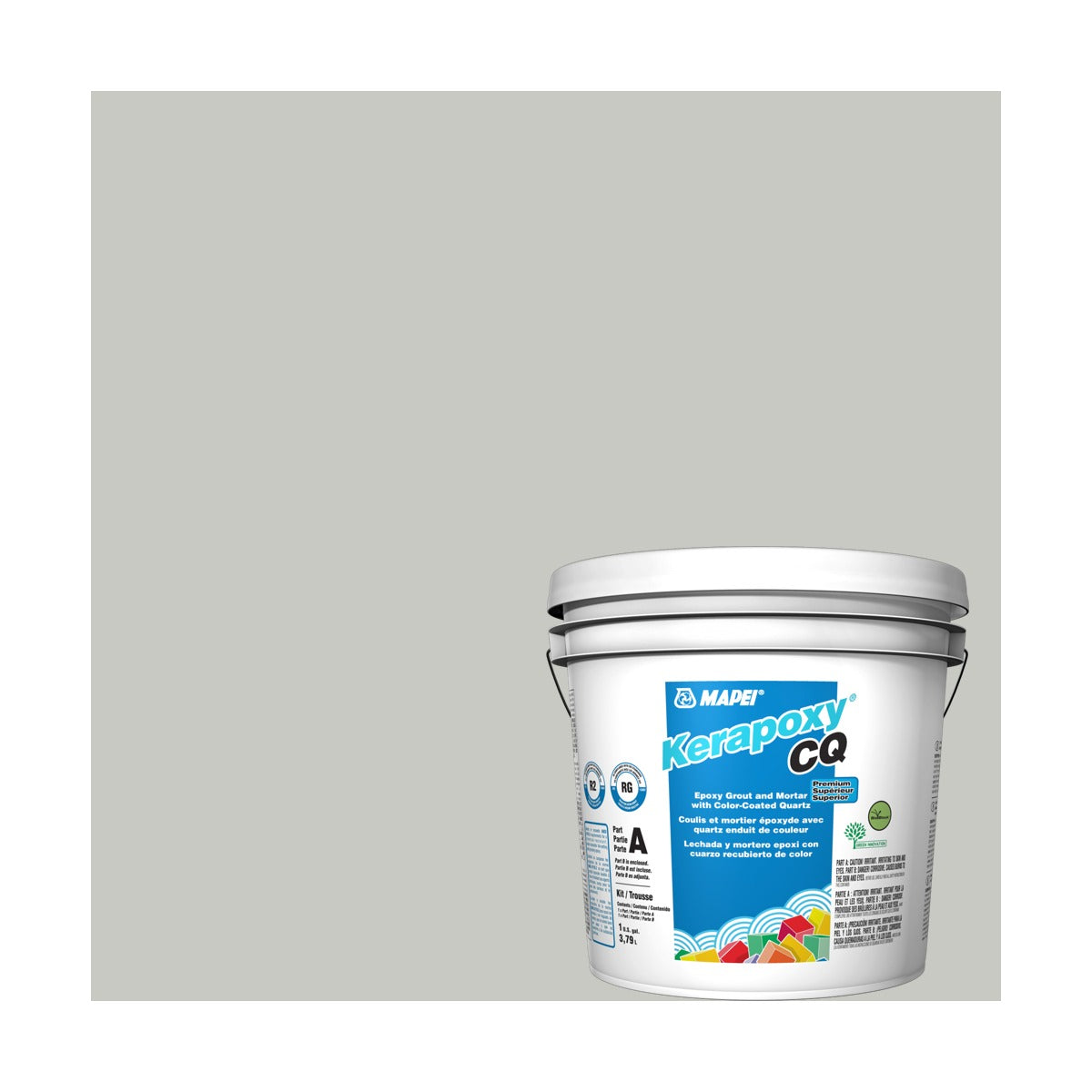 Mapei - Kerapoxy CQ Premium Epoxy Grout with Color-Coated Quartz #5093 Warm Gray 3.79 L