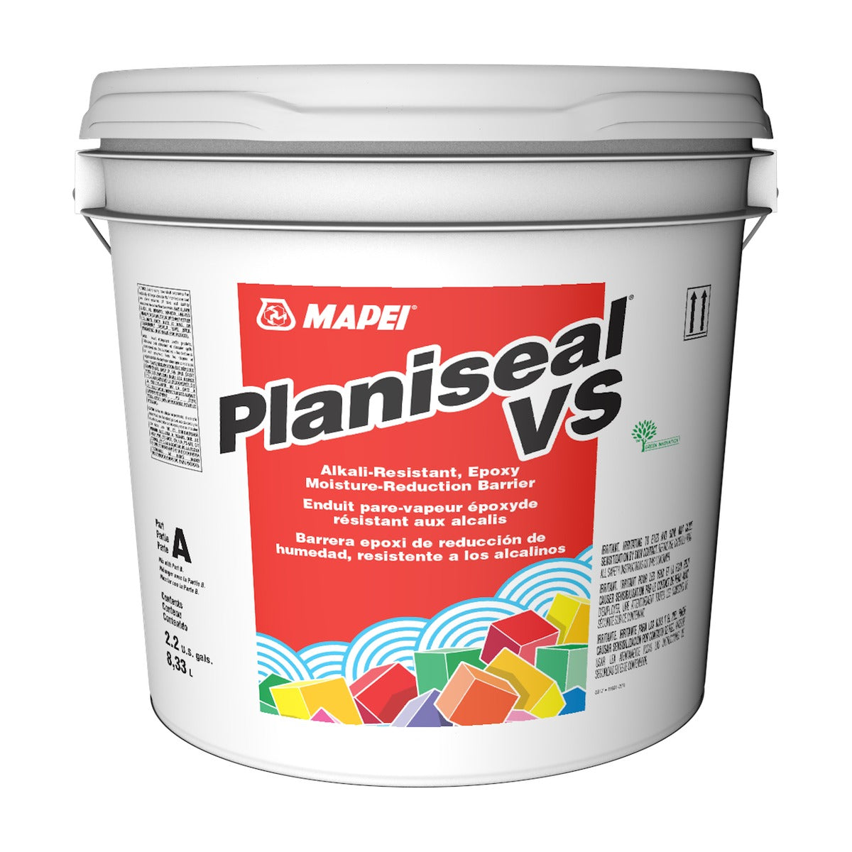 Mapei - Moisture Reduction Barrier Planiseal VS Alkali-Resistant Epoxy Part A Pail 8.33 L
