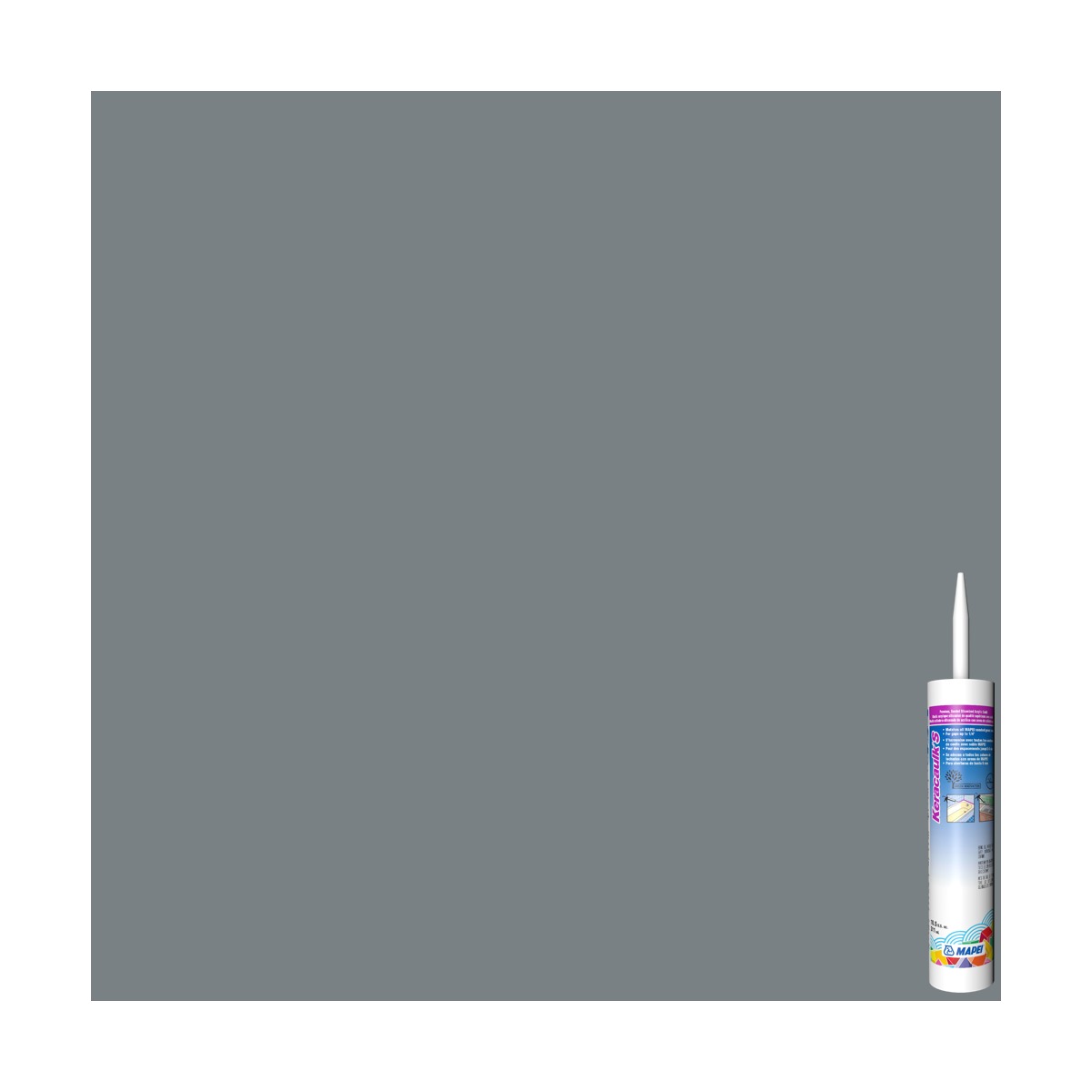 Mapei - Keracaulk S Sanded Siliconized Acrylic Caulk #5019 Pearl Gray 311 mL
