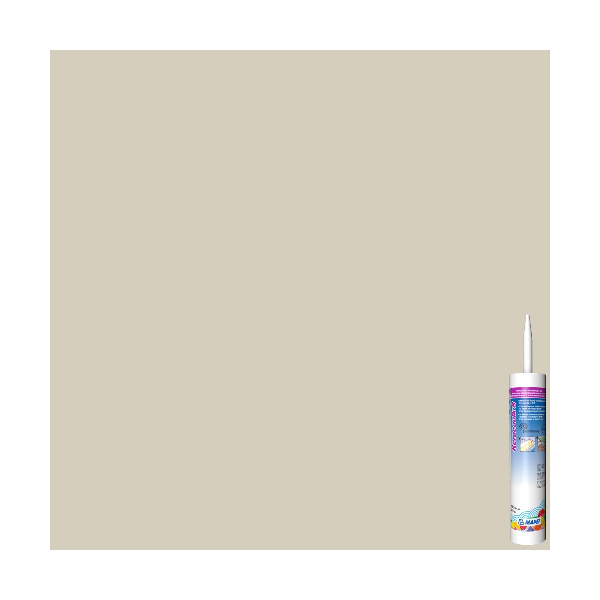 Mapei - Keracaulk S Sanded Siliconized Acrylic Caulk #5014 Biscuit 311 mL
