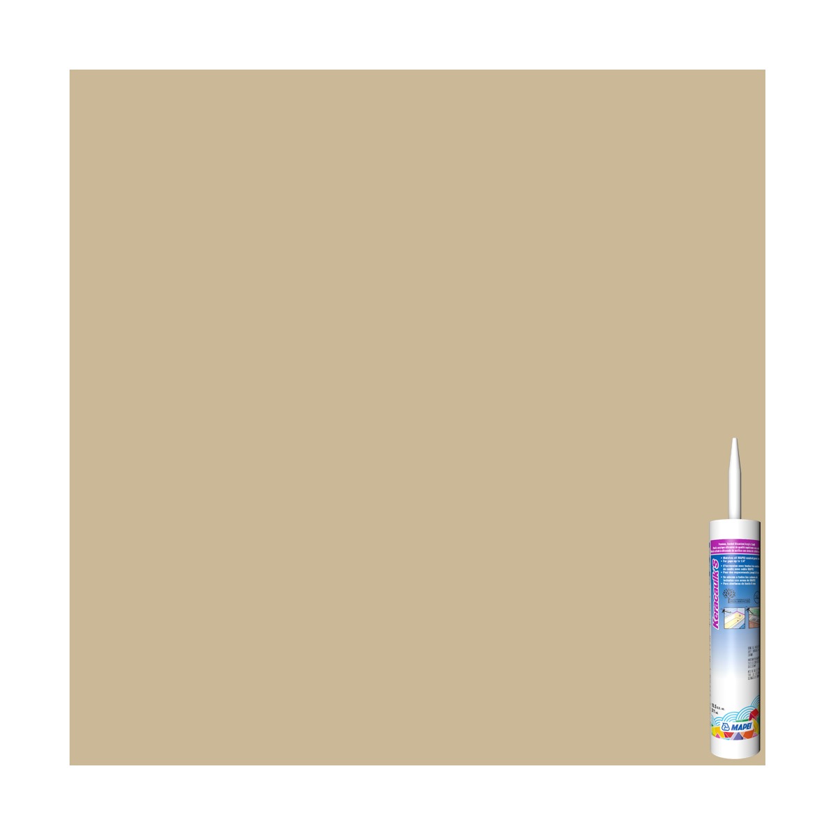 Mapei - Keracaulk S Sanded Siliconized Acrylic Caulk #5006 Harvest 311 mL