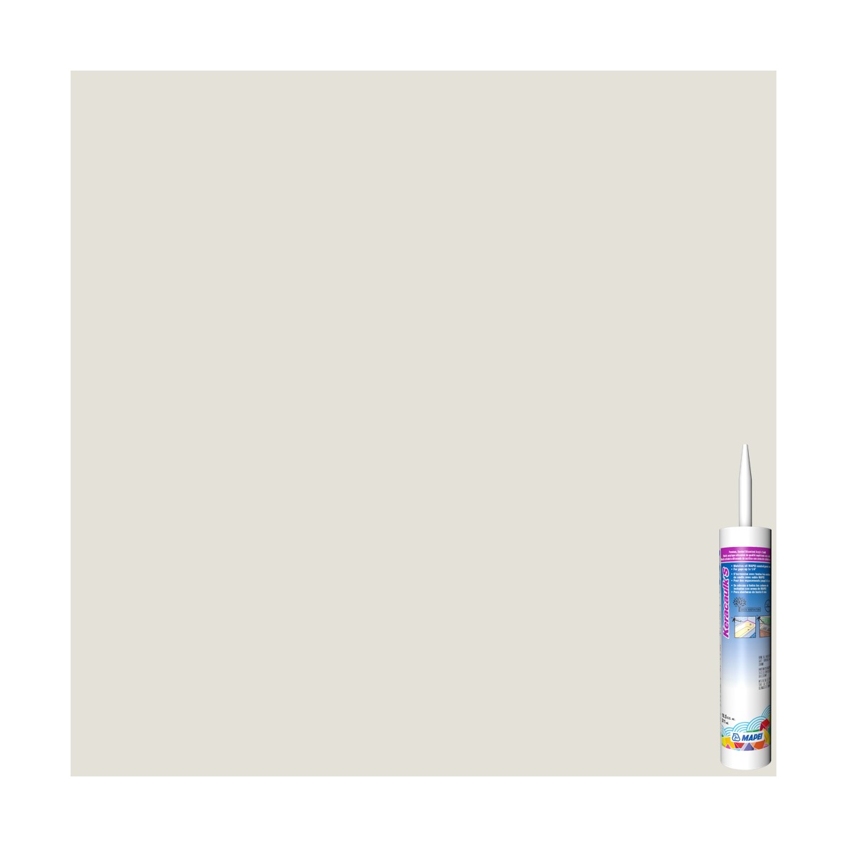 Mapei - Keracaulk S Sanded Siliconized Acrylic Caulk #5220 Eggshell 311 mL