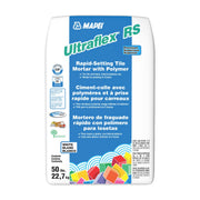 Mapei - Ultraflex RS Premium Rapid-Setting Tile Mortar with Polymer, White - 50 lb