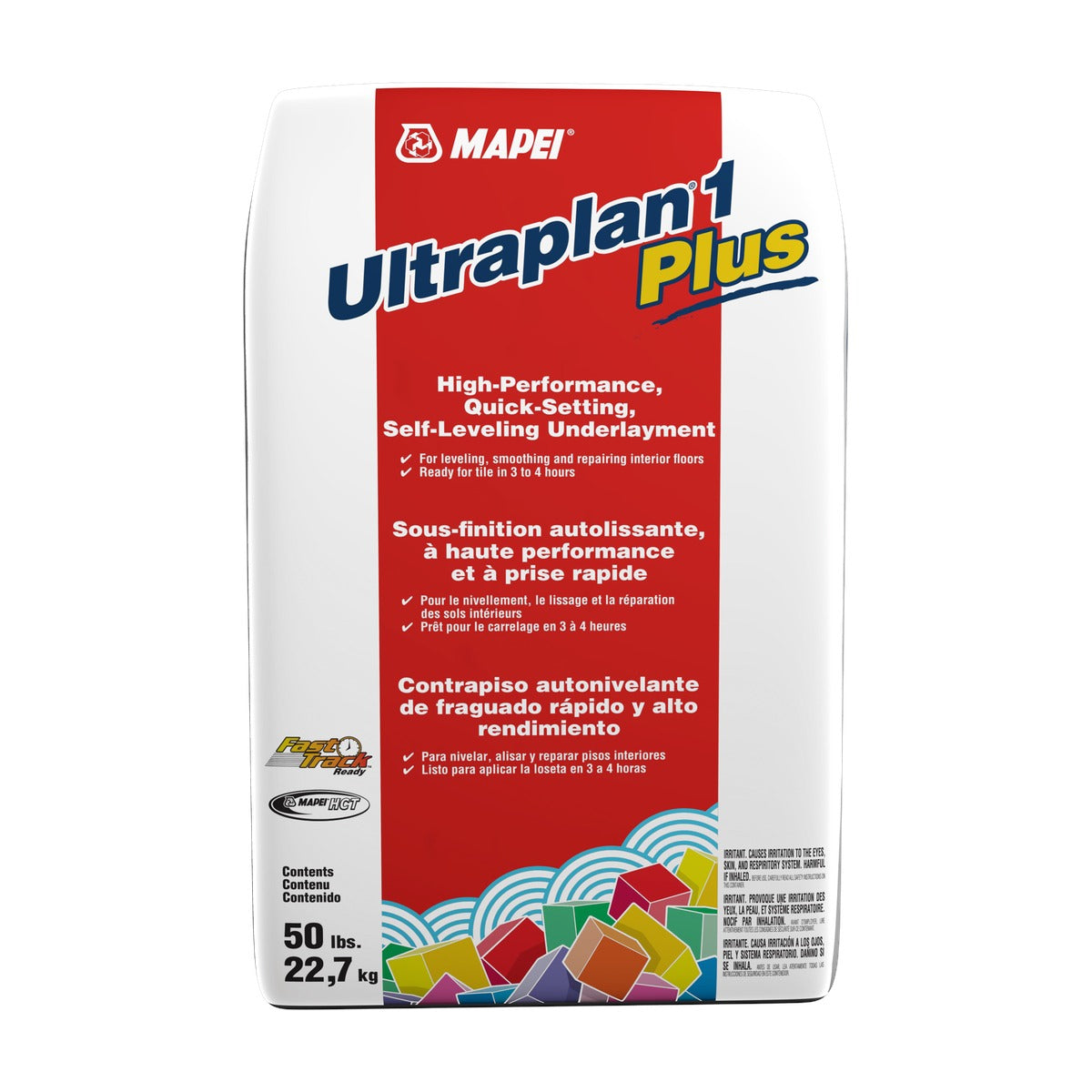 Mapei - Ultraplan 1 Plus High-Performance Quick-Setting Self-Leveling Underlayment - 50 lb