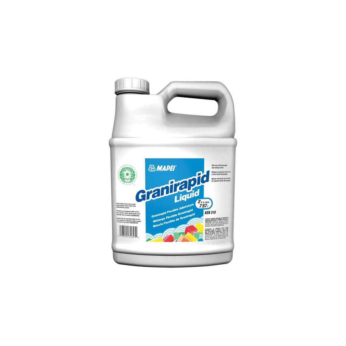 Mapei - Granirapid Two-Component Flexible Tile Mortar, Liquid - 7.57 L