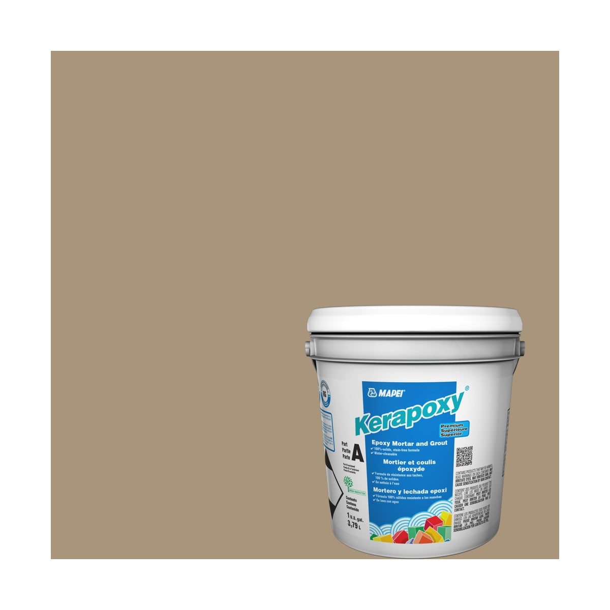Mapei - Kerapoxy Kit Premium Epoxy Grout #5005 Chamois 3.79 L