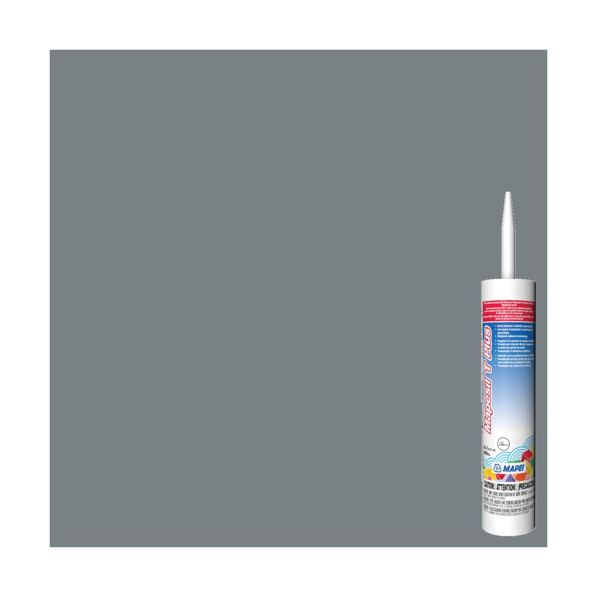 Mapei - Mapesil T Plus Silicone Sealant #5019 Pearl Gray 299 ml