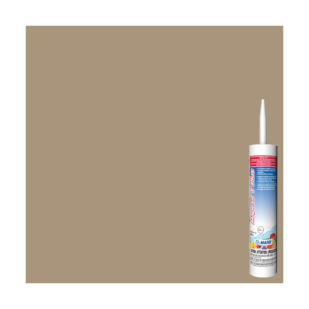 Mapei - Mapesil T Plus Silicone Sealant #5005 Chamois 299 ml