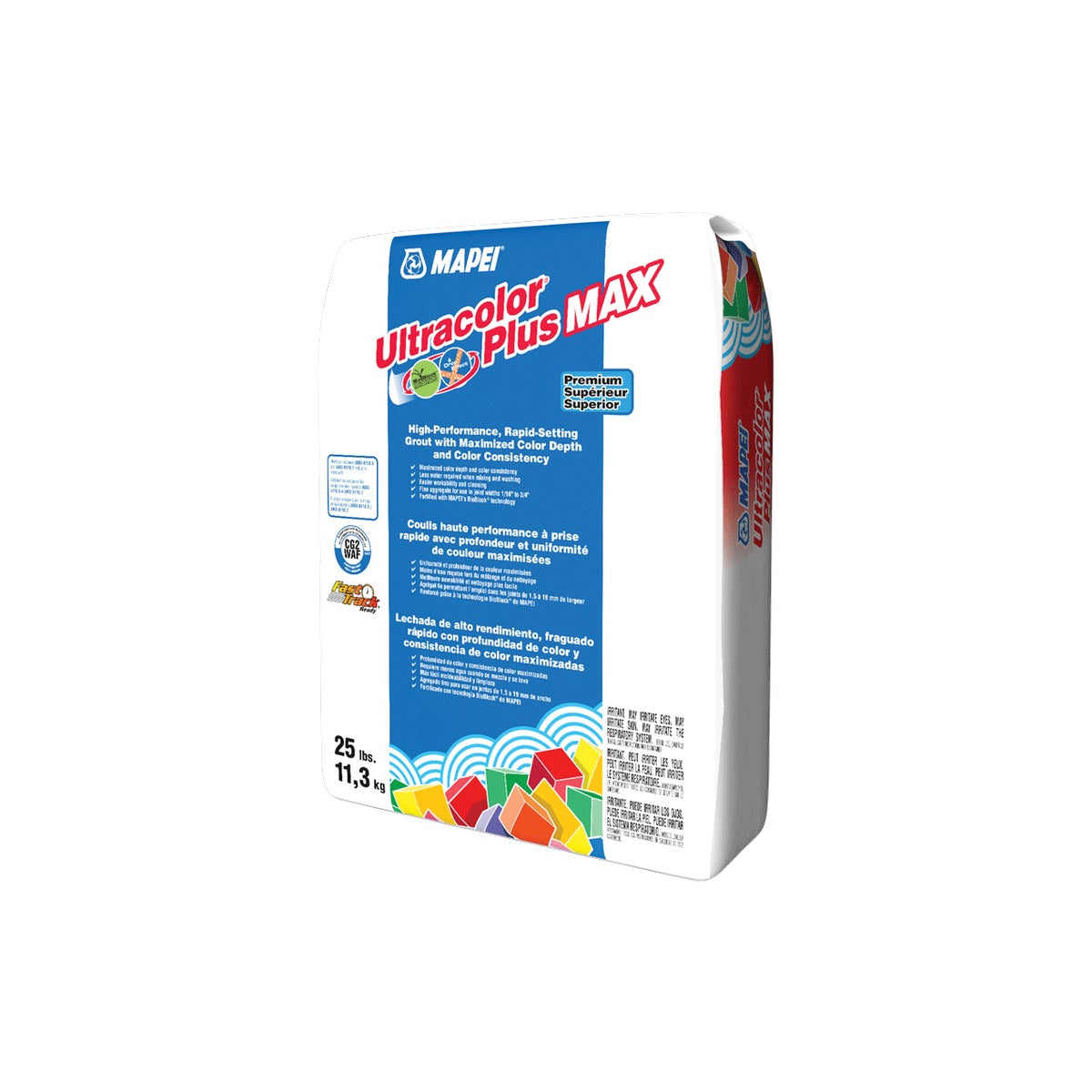 Mapei - Grout Ultracolor Plus Max #117 Pure White 25 lb