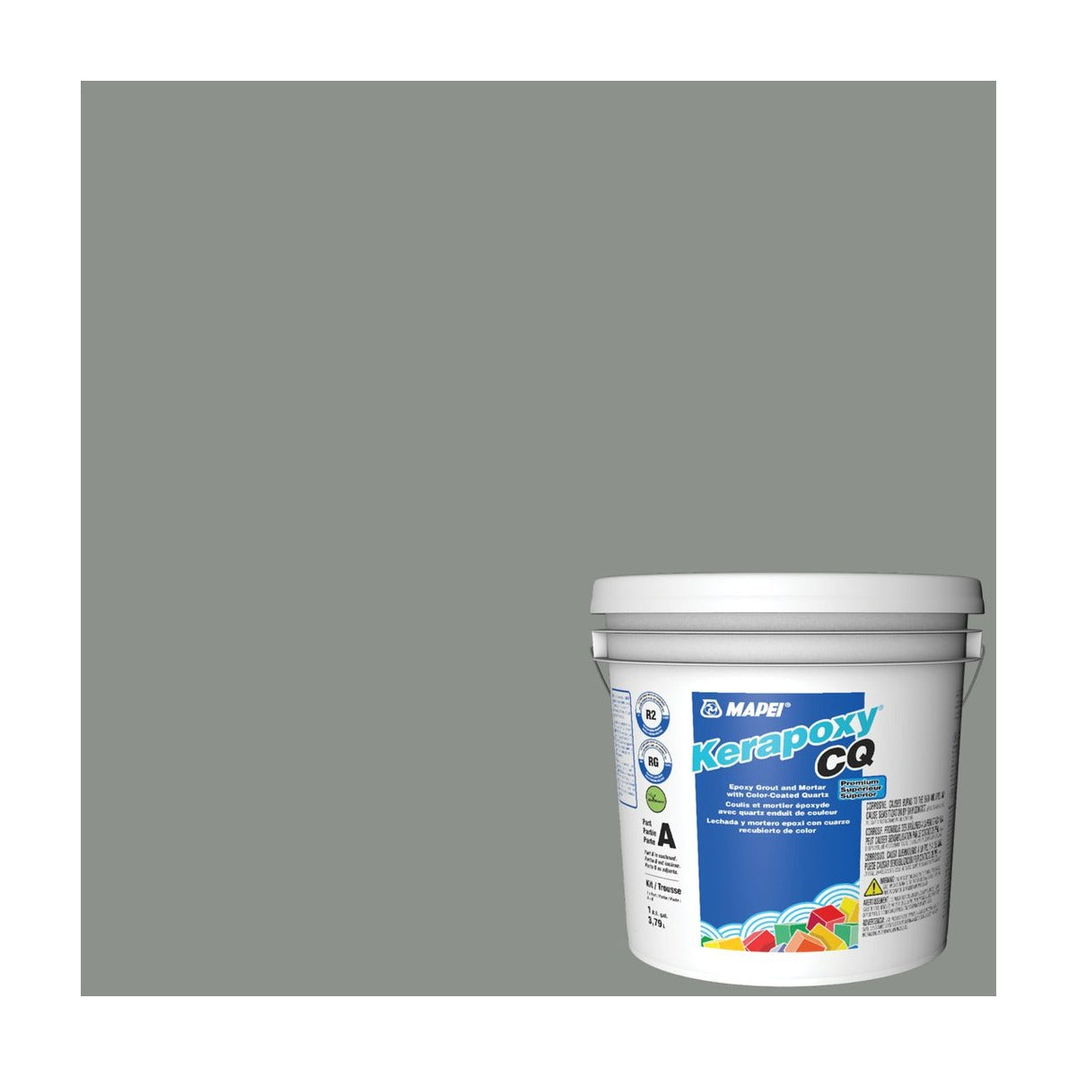 Mapei - Kerapoxy CQ Premium Epoxy Grout with Color-Coated Quartz #5228 Cavern Moss 3.79 L