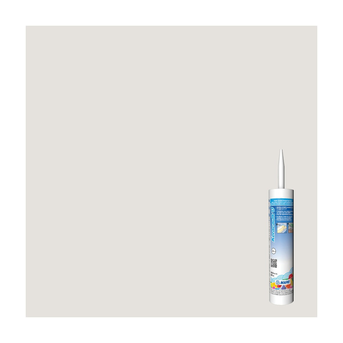 Mapei - Keracaulk U Unsanded Siliconized Acrylic Caulk #5221 Moonbeam 311 mL
