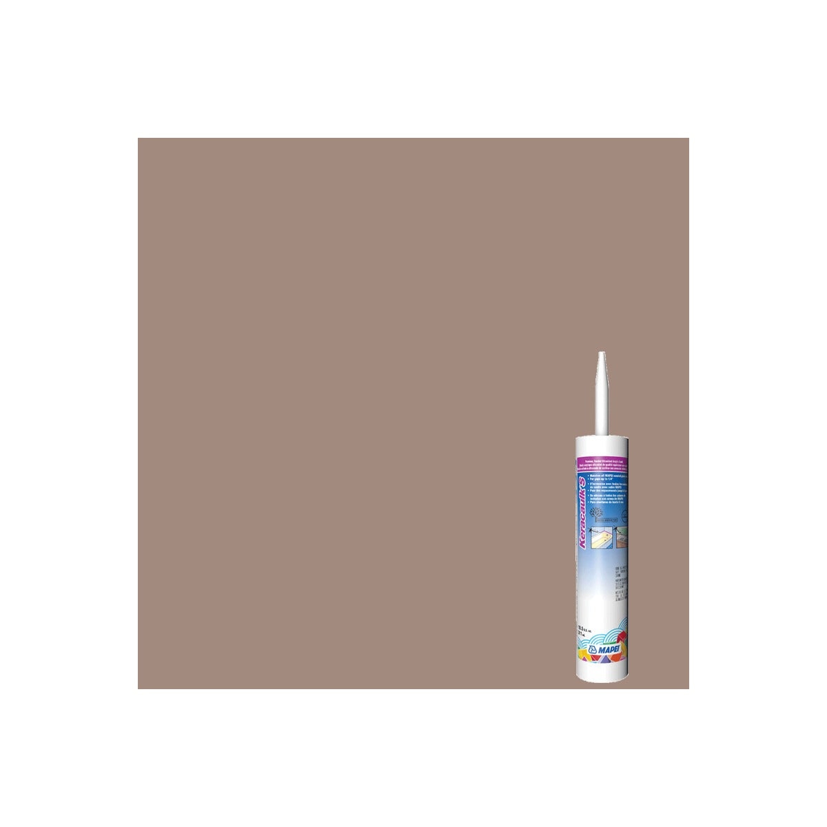 Mapei - Keracaulk S Sanded Siliconized Acrylic Caulk #5225 Dust Storm 311 mL