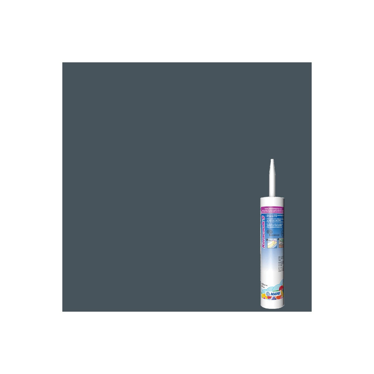 Mapei - Keracaulk S Sanded Siliconized Acrylic Caulk #5232 Night Sky 311 mL