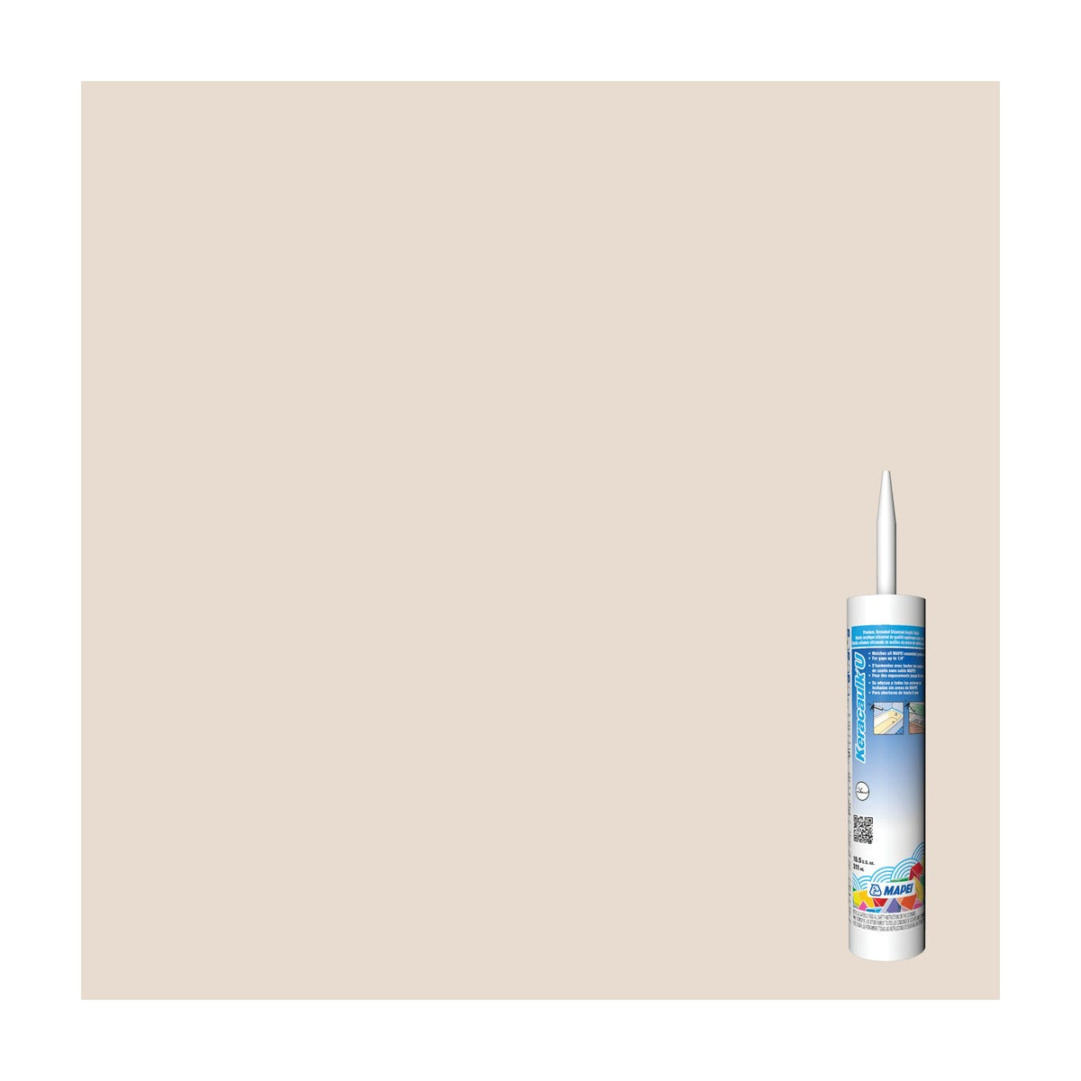 Mapei - Keracaulk U Unsanded Siliconized Acrylic Caulk #5222 Honey Butter 311 mL