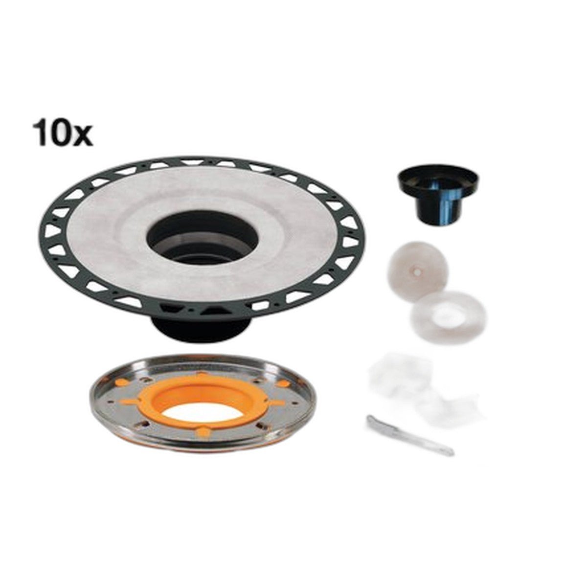 schluter kerdi drain a 5 12 adaptor flange kit