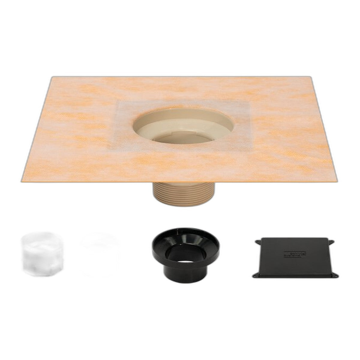 schluter kerdi drain f flange 2 abs pvc