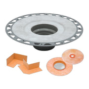 schluter kerdi drain flange kit 2 pvc
