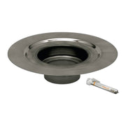 schluter kerdi drain flange kit stn steel 2 outlet